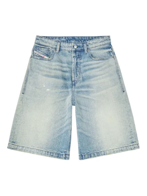 Diesel De-Sire light-wash denim shorts