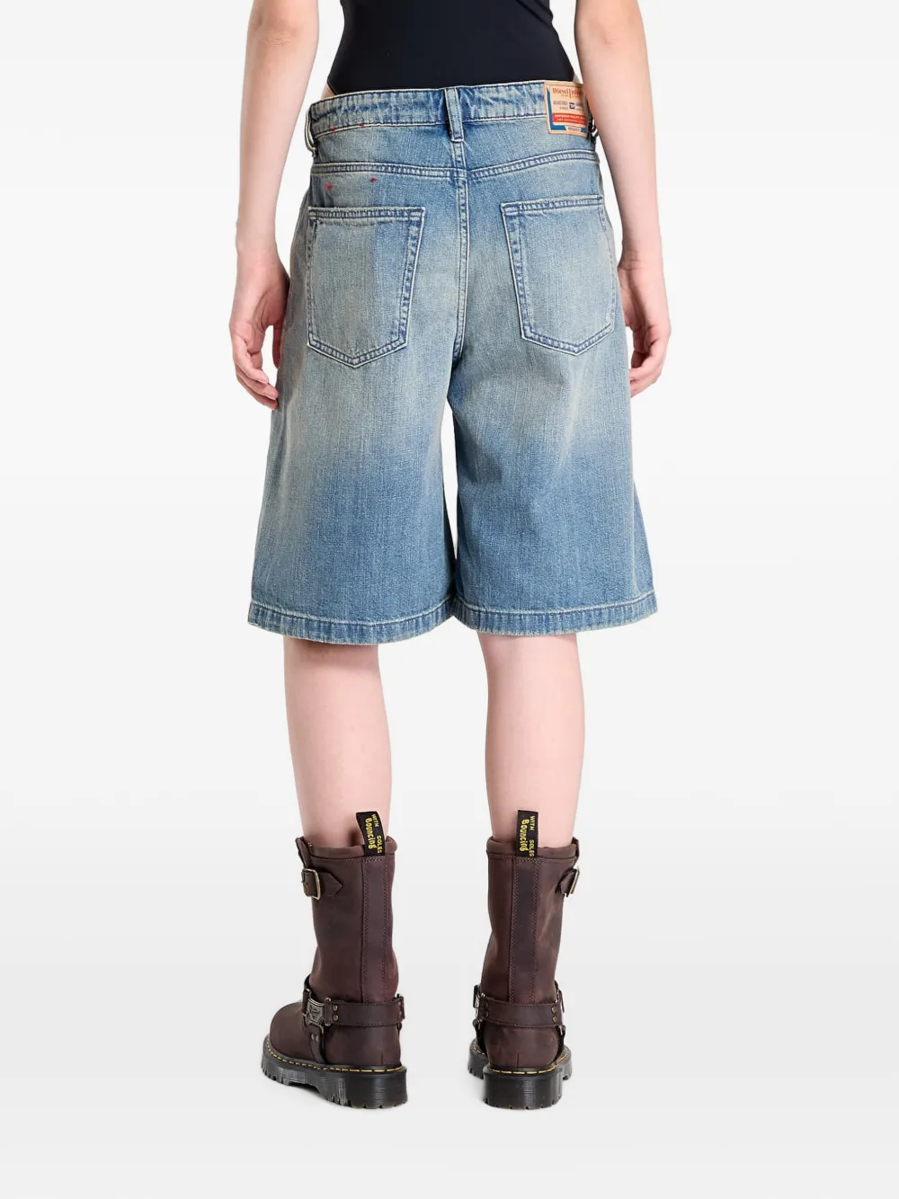Diesel De-Sire denim shorts met lichte wassing Blauw