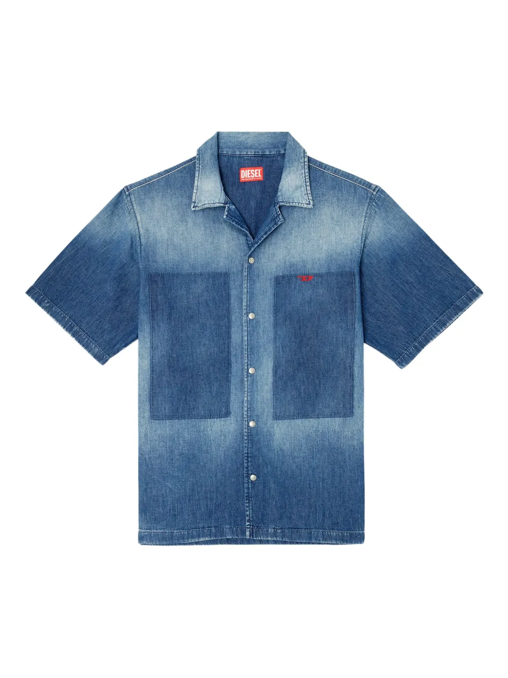 Diesel D-Nabil-D overhemd Blauw