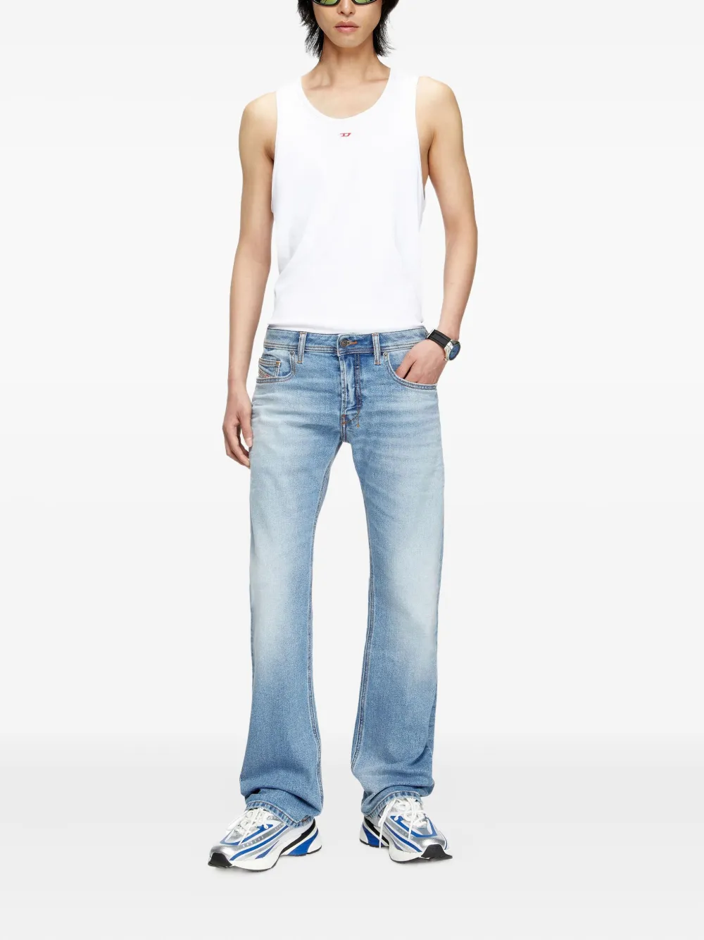 Diesel 2007 Zatiny jeans - Blauw