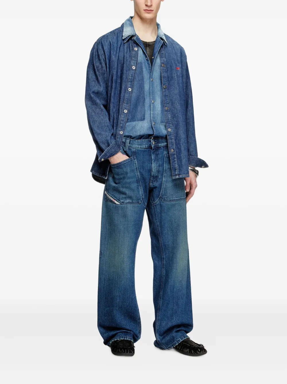 Diesel D-Zeta jeans - Blauw