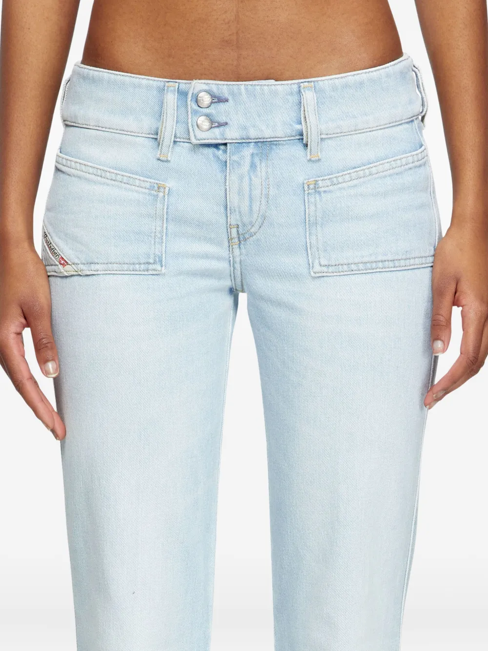 Diesel D-Hush jeans Blauw