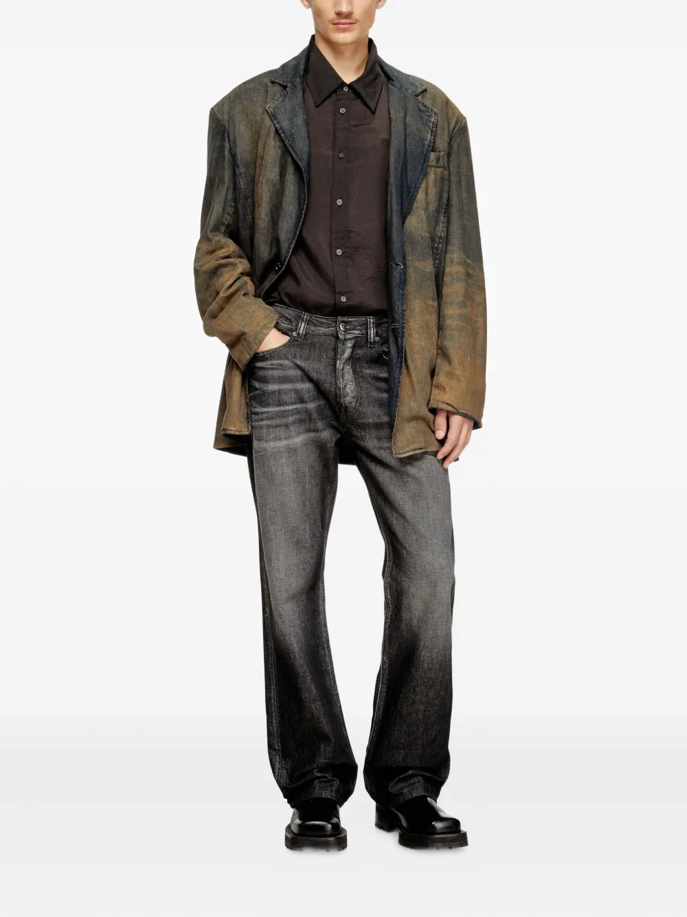 Diesel 2080 D-Reel jeans Grijs