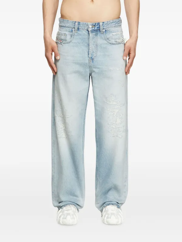 キ*ャ様 DIESEL RELAXED 2001 D-MACRO L.30 Diesel Relaxed Jeans Low Waist 2001 D-Macro | Blue | FARFETCH