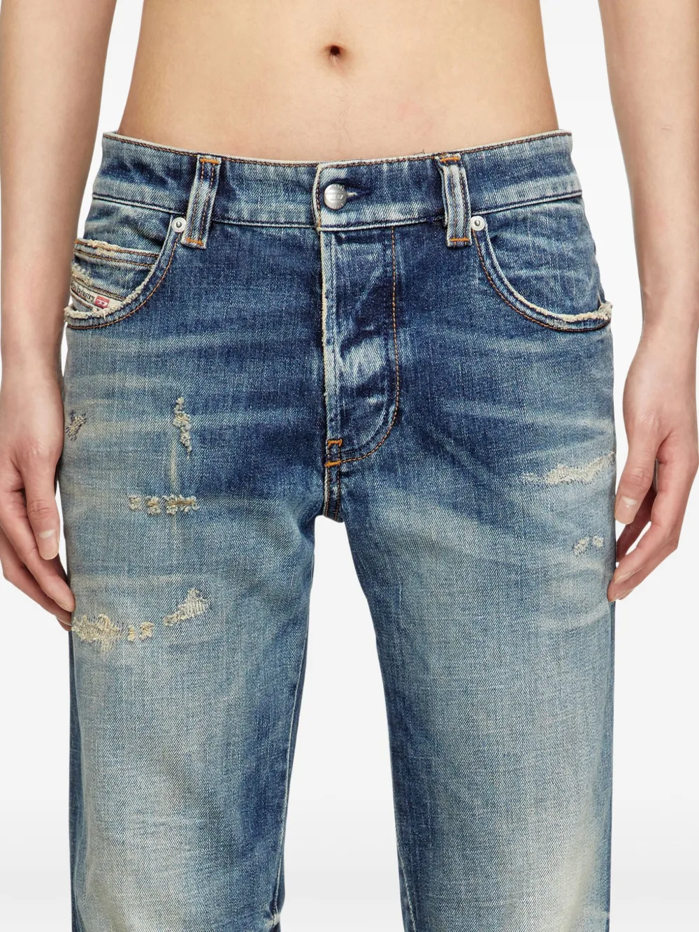 Diesel 1993 D-vyl jeans Blauw
