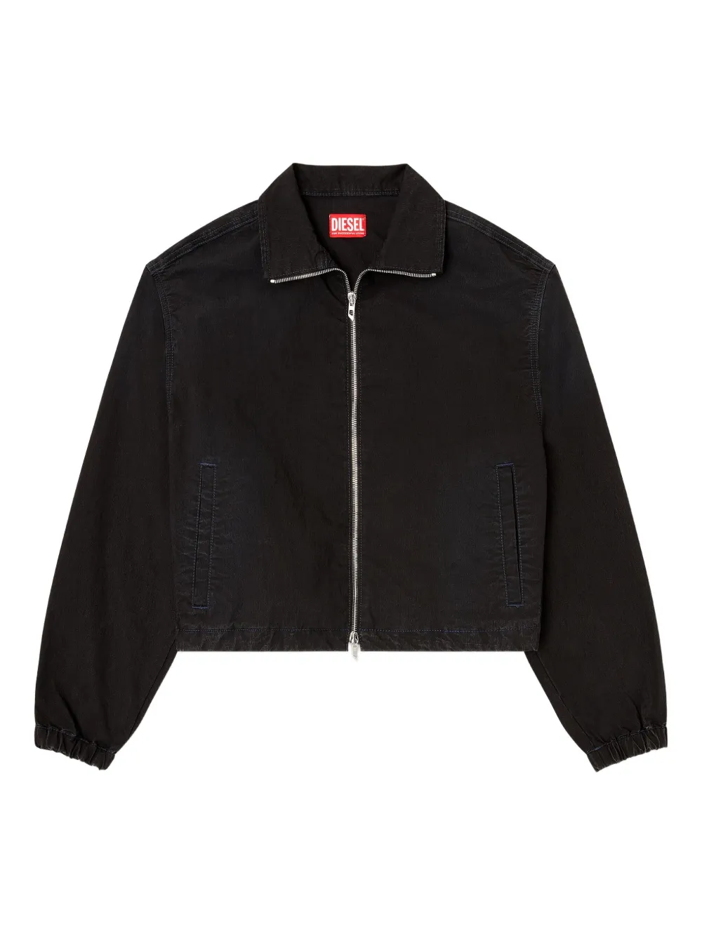 Diesel De-Sanderz Jogg zip-fastening jacket Zwart