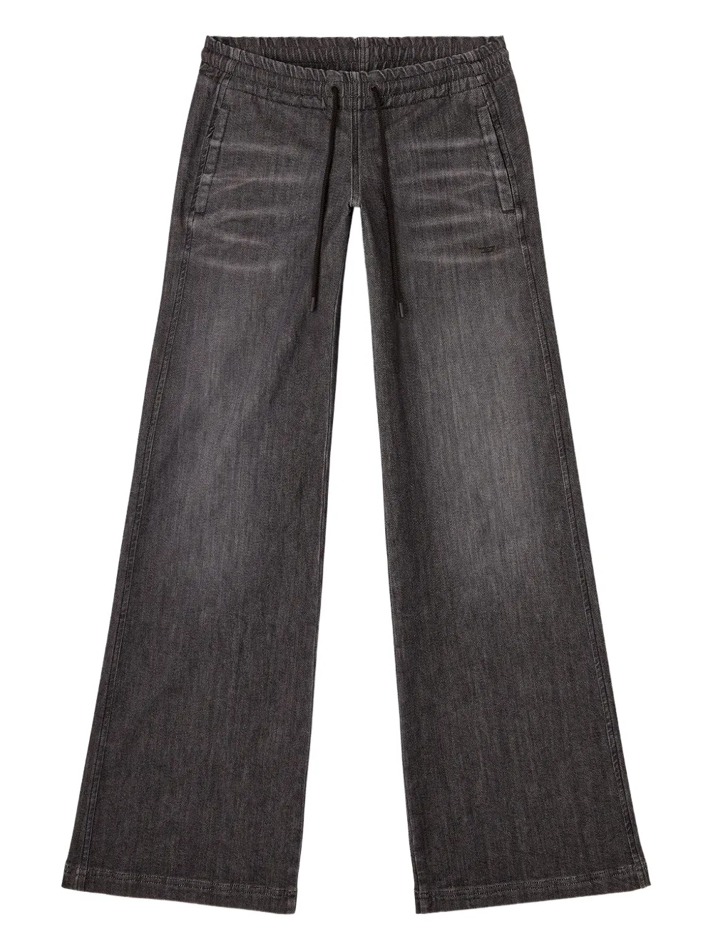 Diesel 2078 D-Ainty jeans met trekkoord Grijs