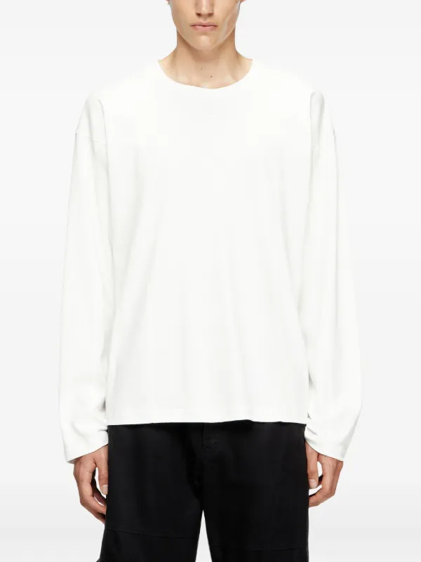 Diesel T-Boxt-Ls-Int long-sleeve T-shirt | White | FARFETCH AO