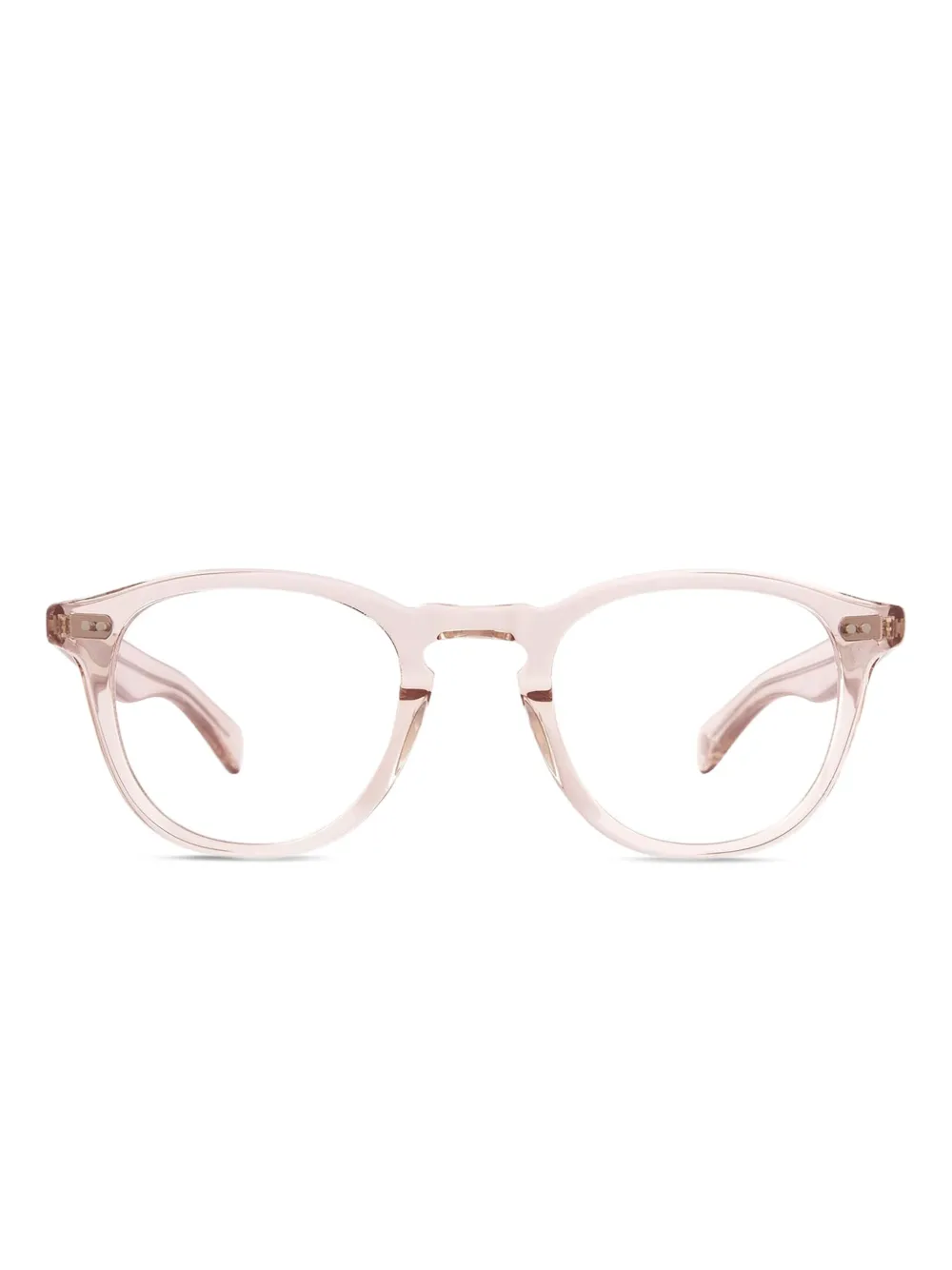 Garrett Leight Hampton X round glasses | Pink | Image 1