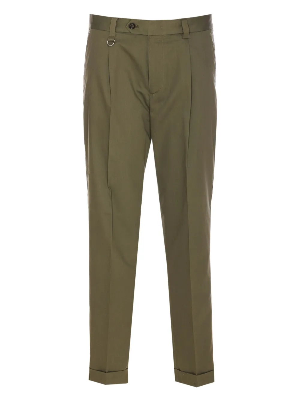 Paolo Pecora pleated trousers | Green | Image 1
