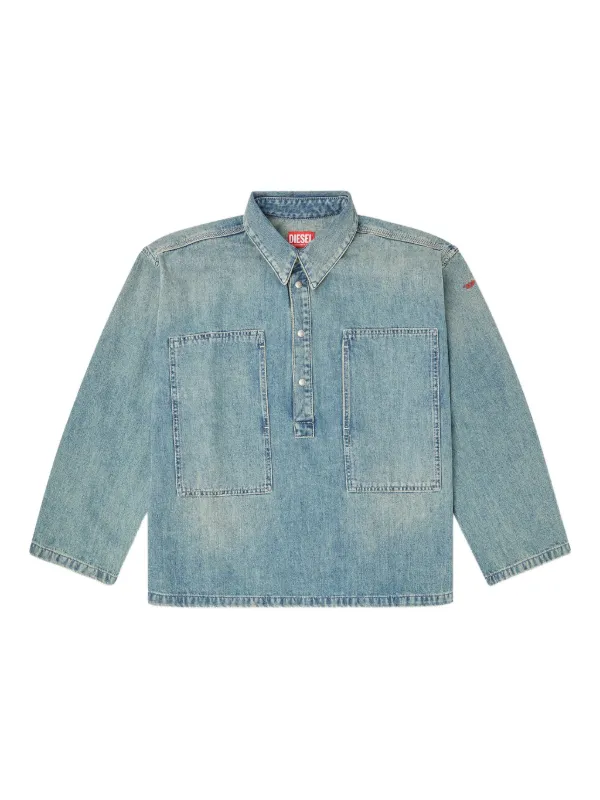 Diesel ポケット デニムシャツ | ブルー | FARFETCH JP