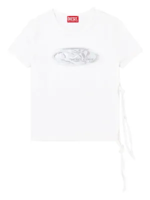 Diesel T-Bunny-Tail-R1 T-shirt | Black | FARFETCH