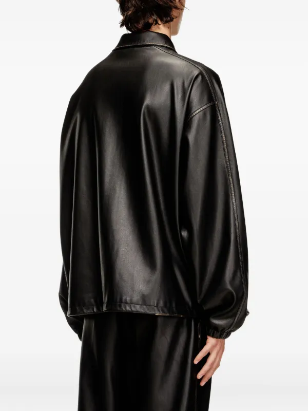 Diesel ジップアップ ジャケット | ブラック | FARFETCH JP