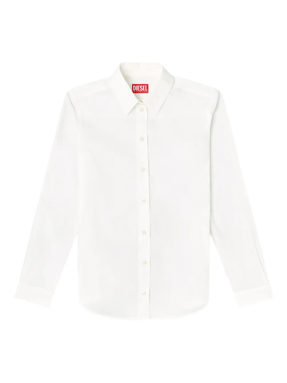 Diesel Linnen blouse Wit