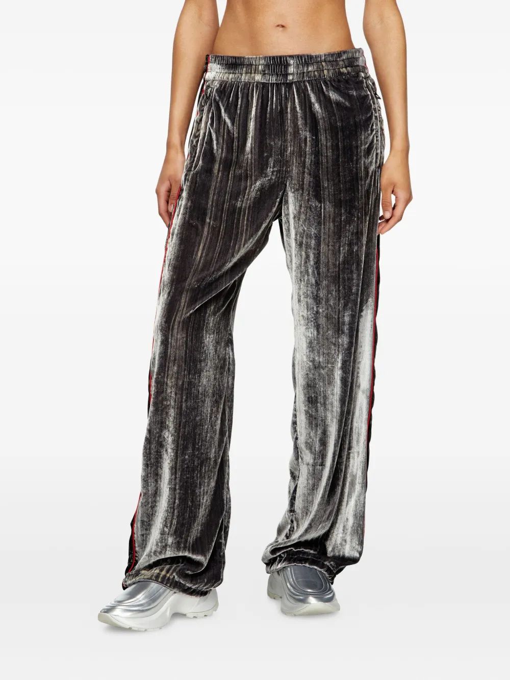 Diesel P-hay-fem Track Pants In Black