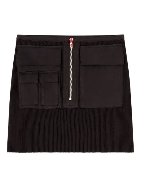 Diesel M-Merin zip-front pocket skirt