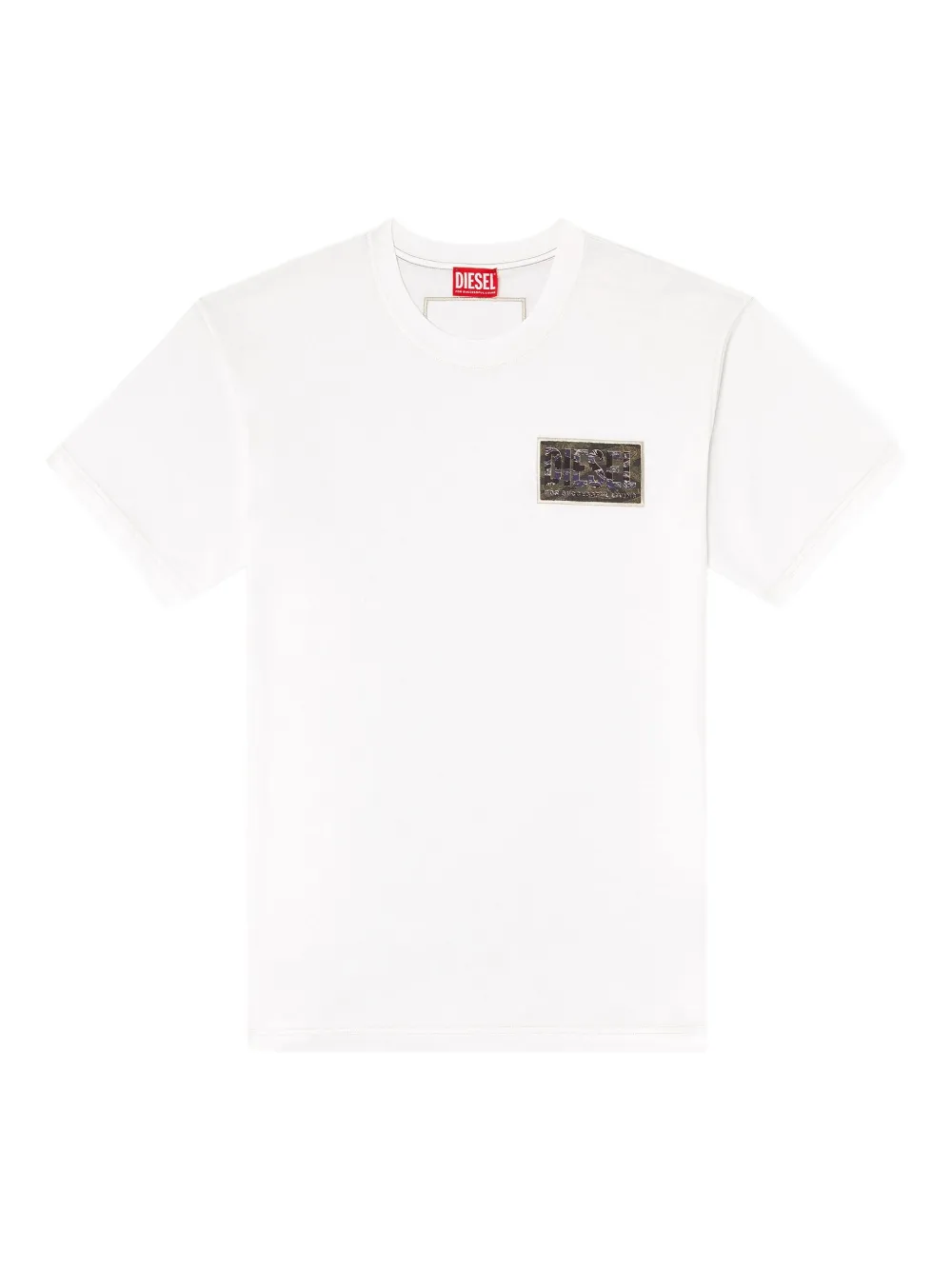 Diesel T-Norm-T3 graphic-patch T-shirt | blanco | Image 1