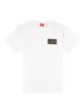 Diesel T-Norm-T3 graphic-patch T-shirt - White