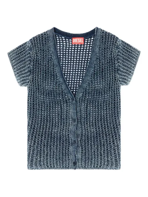 Diesel M-Rez knitted button-up cardigan