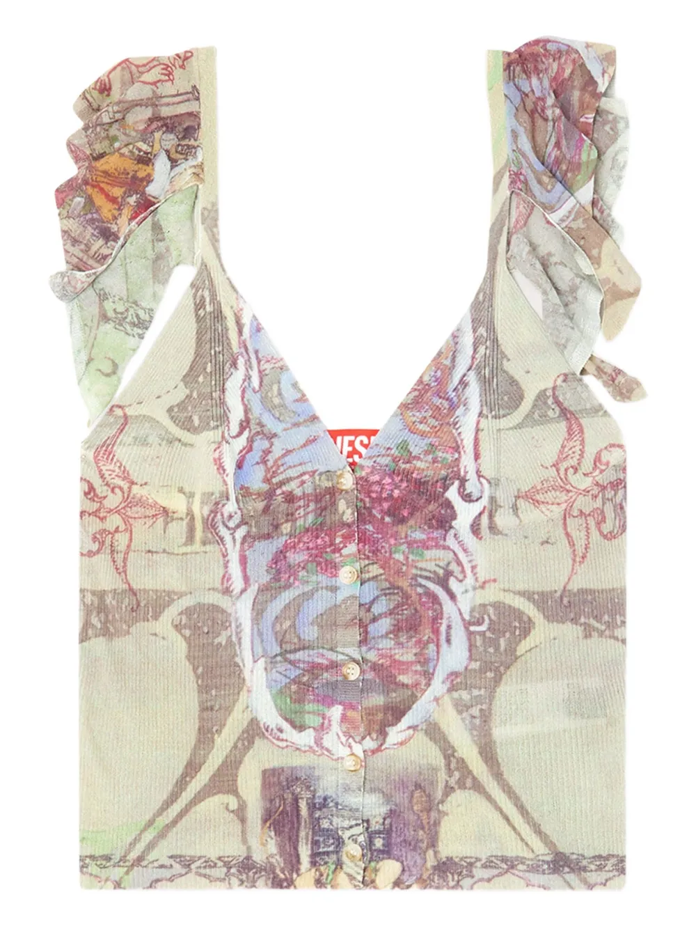 Diesel top M-Fiore | marrón | Image 1