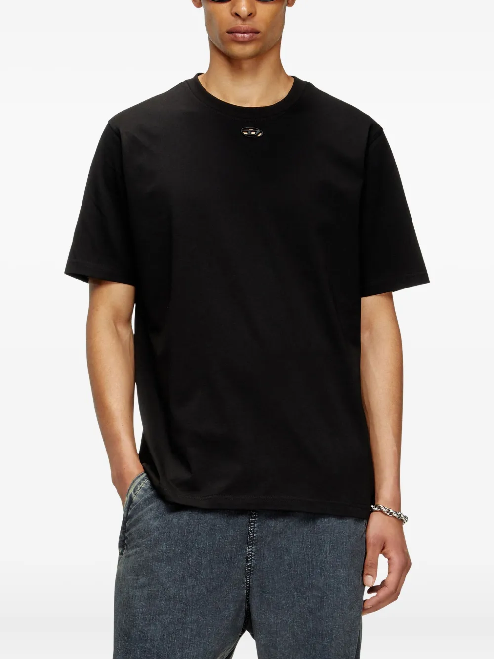 Diesel T-Adjust-Marey T-shirt Zwart