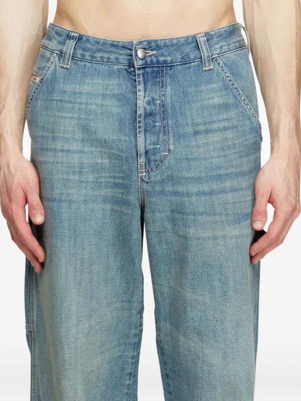 Diesel D-Livery straight-leg Jeans | Blue | FARFETCH