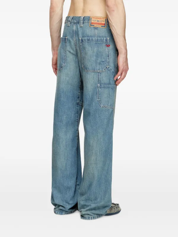 Diesel D-Livery straight-leg Jeans | Blue | FARFETCH