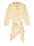 Diesel D-Creed drawstring wrap dress - Neutrals