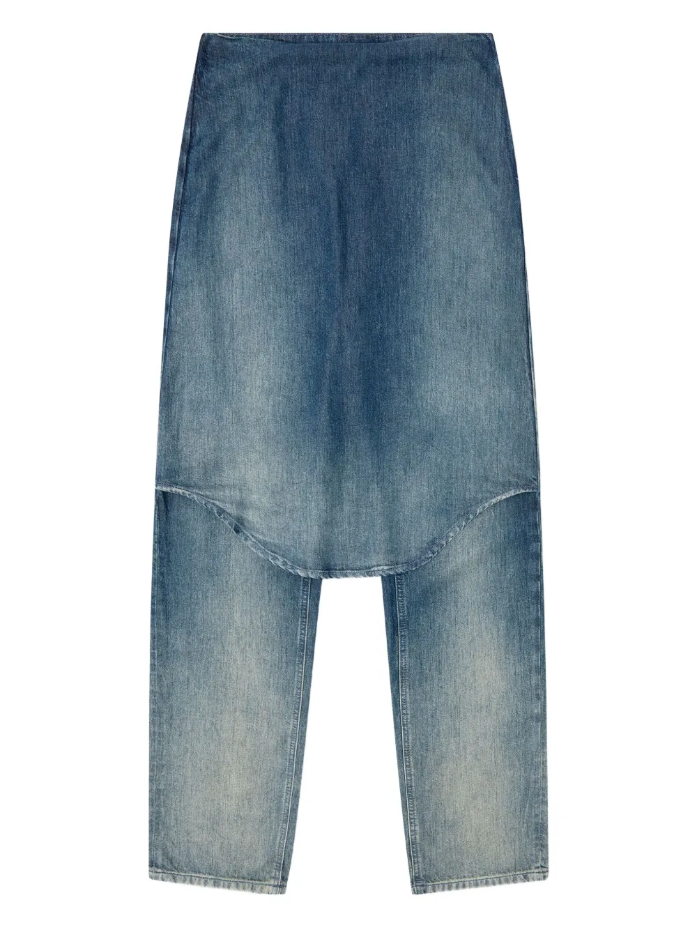 Diesel D-Arky layered jeans Blauw