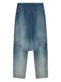 Diesel D-Arky layered jeans - Blue