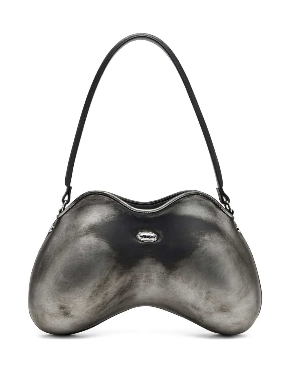 Diesel Double-D schoudertas Zwart