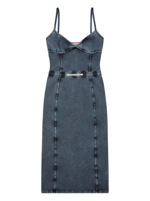 Diesel D-Ony denim midi dress