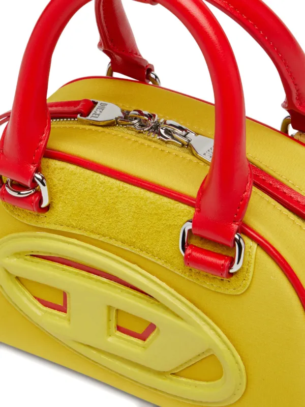 Diesel 1DR Dome Mini Tote Bag | Yellow | FARFETCH
