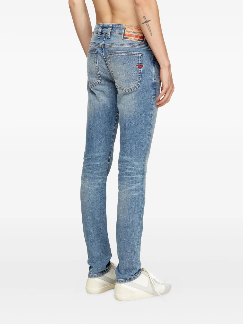 Diesel 1979 Sleenker jeans Blauw