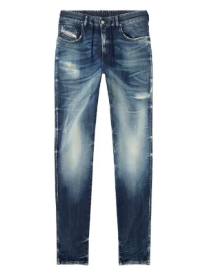 都会的な【DIESEL】D-P-5-D 0ghaw テーパードジーンズ 24SS新作 都会的な【DIESEL】D-P-5-D 0ghaw テーパードジーンズ 24SS新作