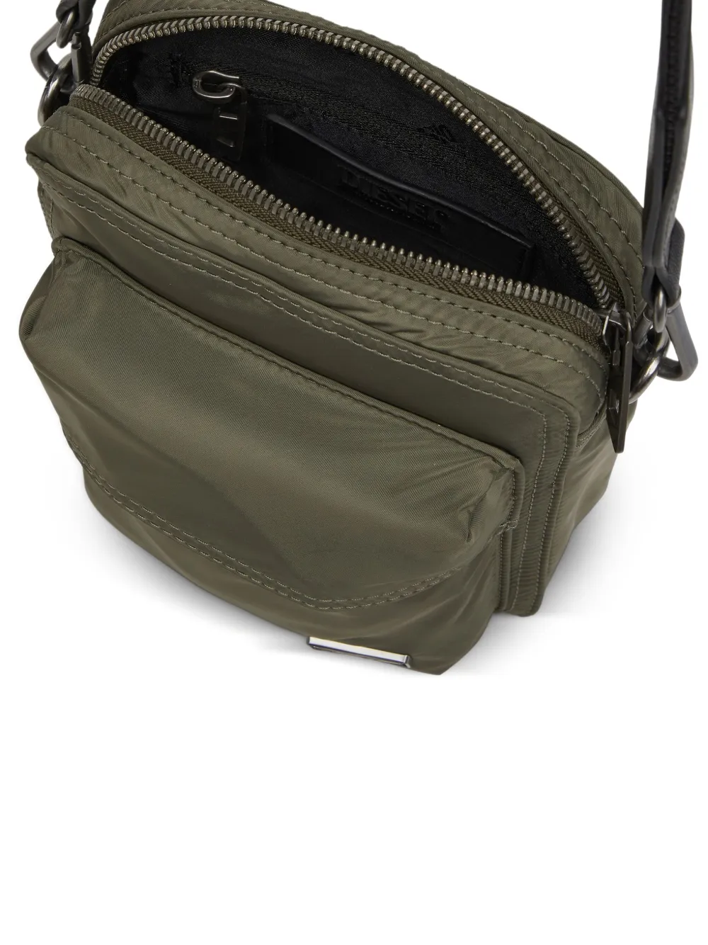 Diesel Multi-Pkts crossbodytas Groen