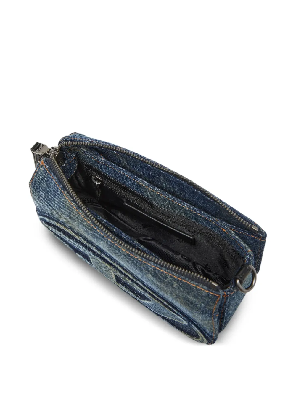 Diesel 1DR crossbodytas Blauw