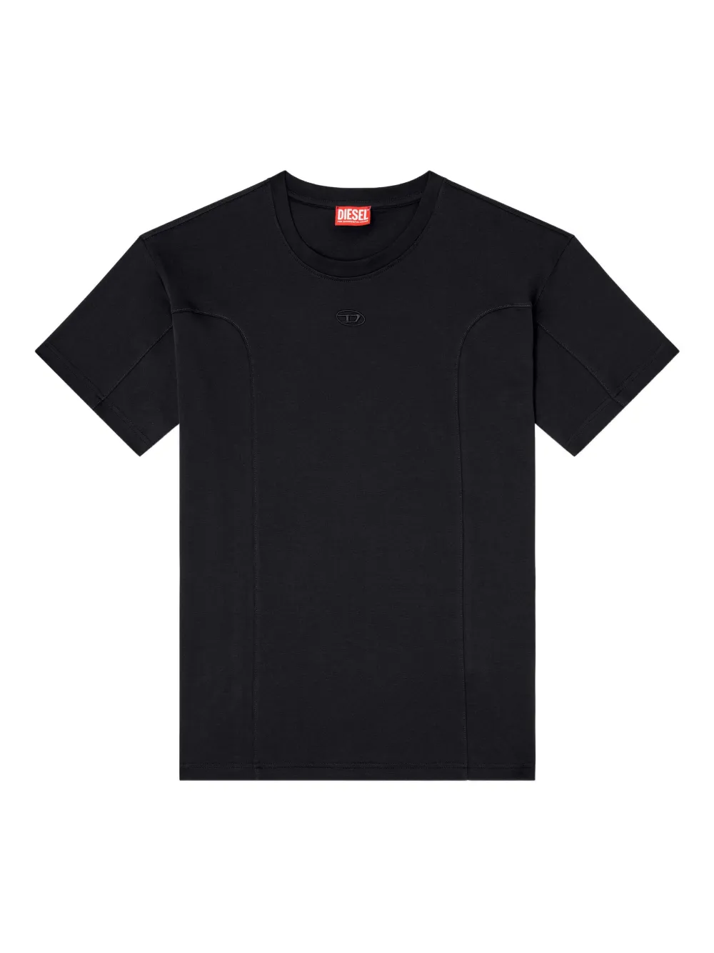Diesel T-Norm-Int crew-neck T-shirt | Black | Image 1