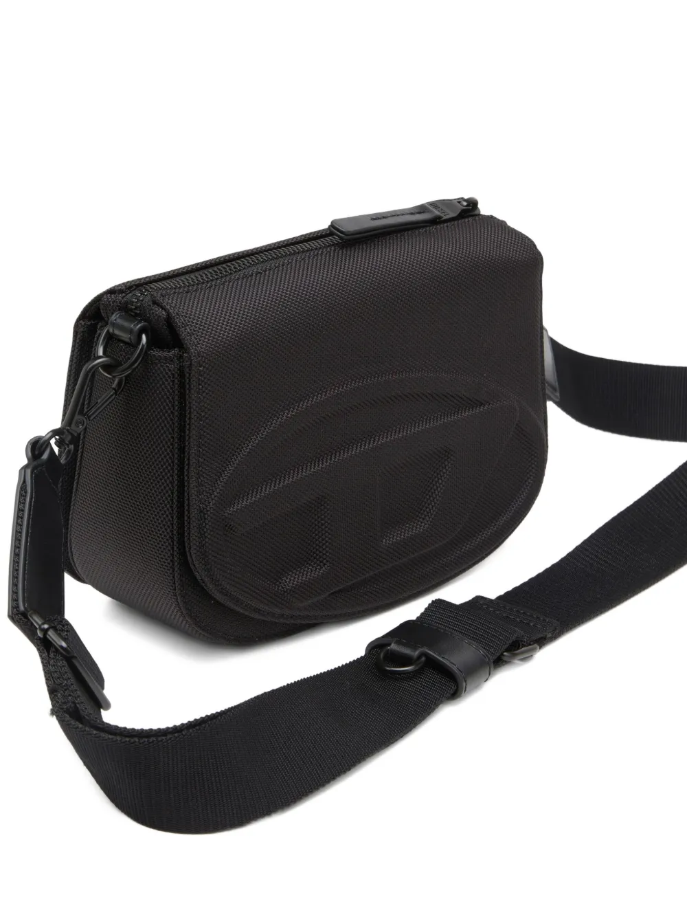 Diesel 1DR crossbodytas Zwart