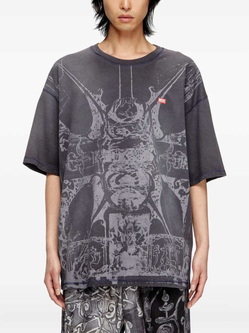Diesel T-BOXT-T13 T-shirt Zwart