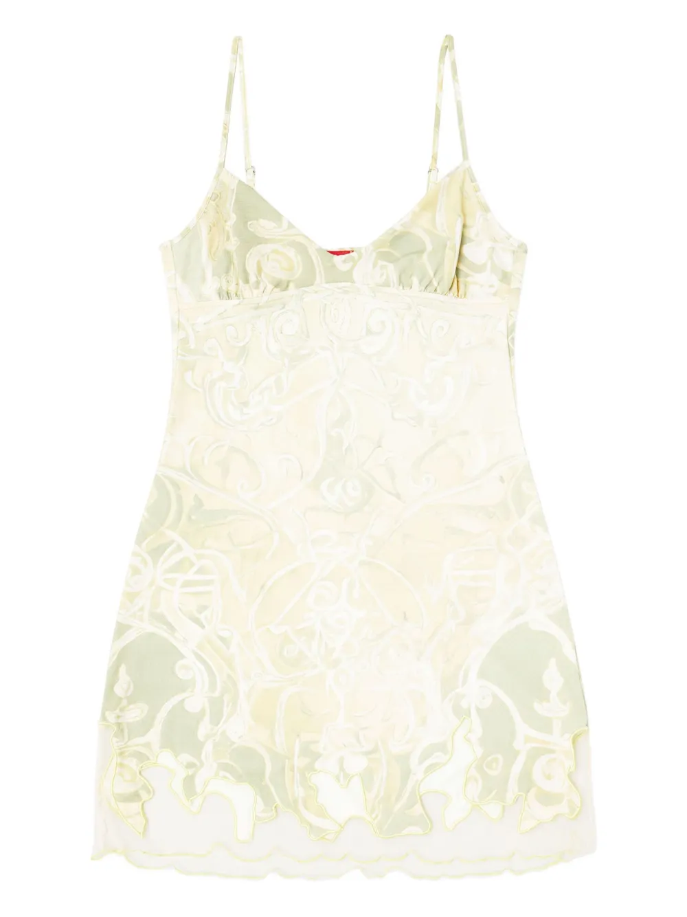 Diesel D-Inlay mini-jurk Beige