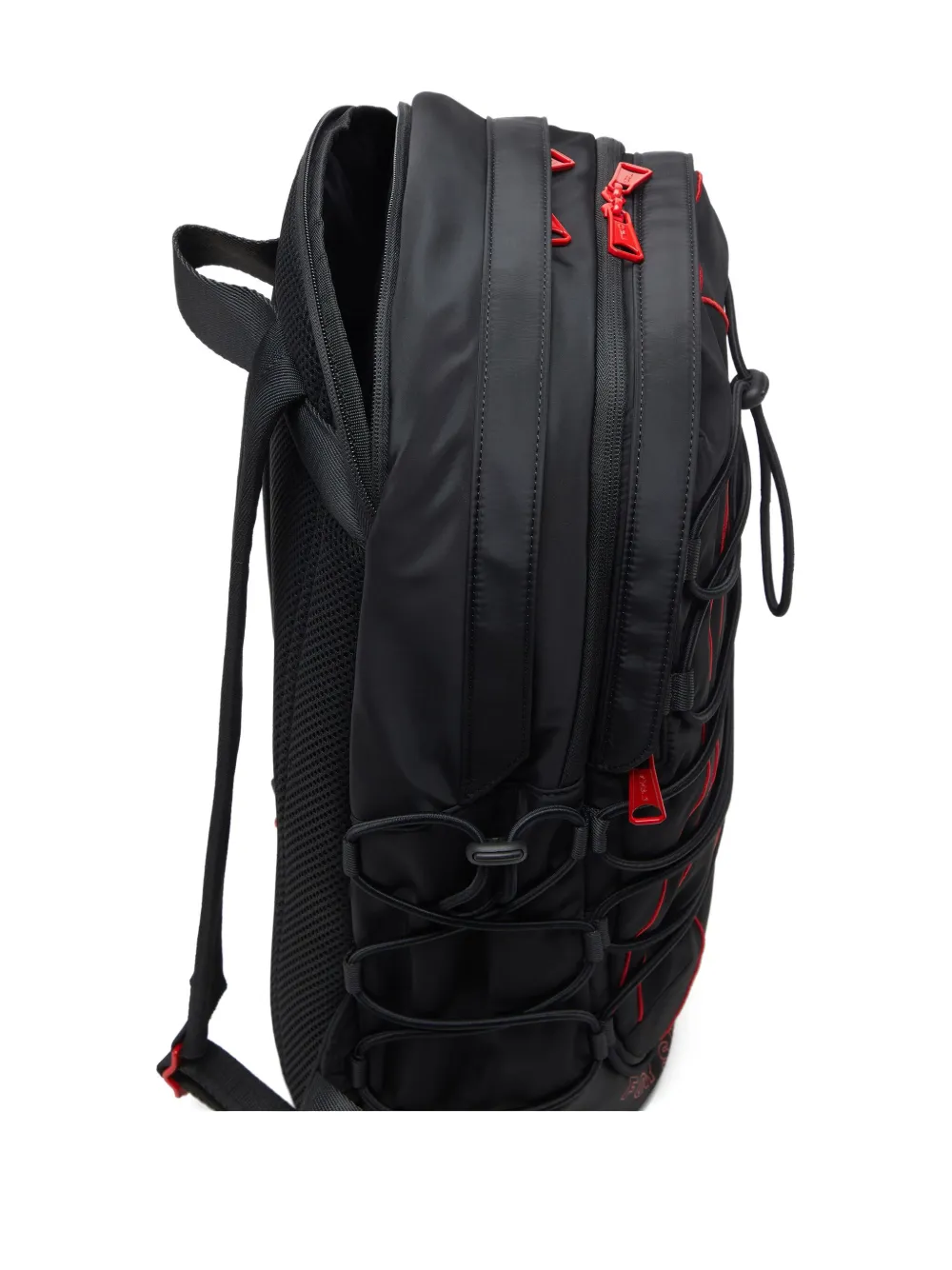 Diesel Tech-D drawstring-detail backpack Zwart