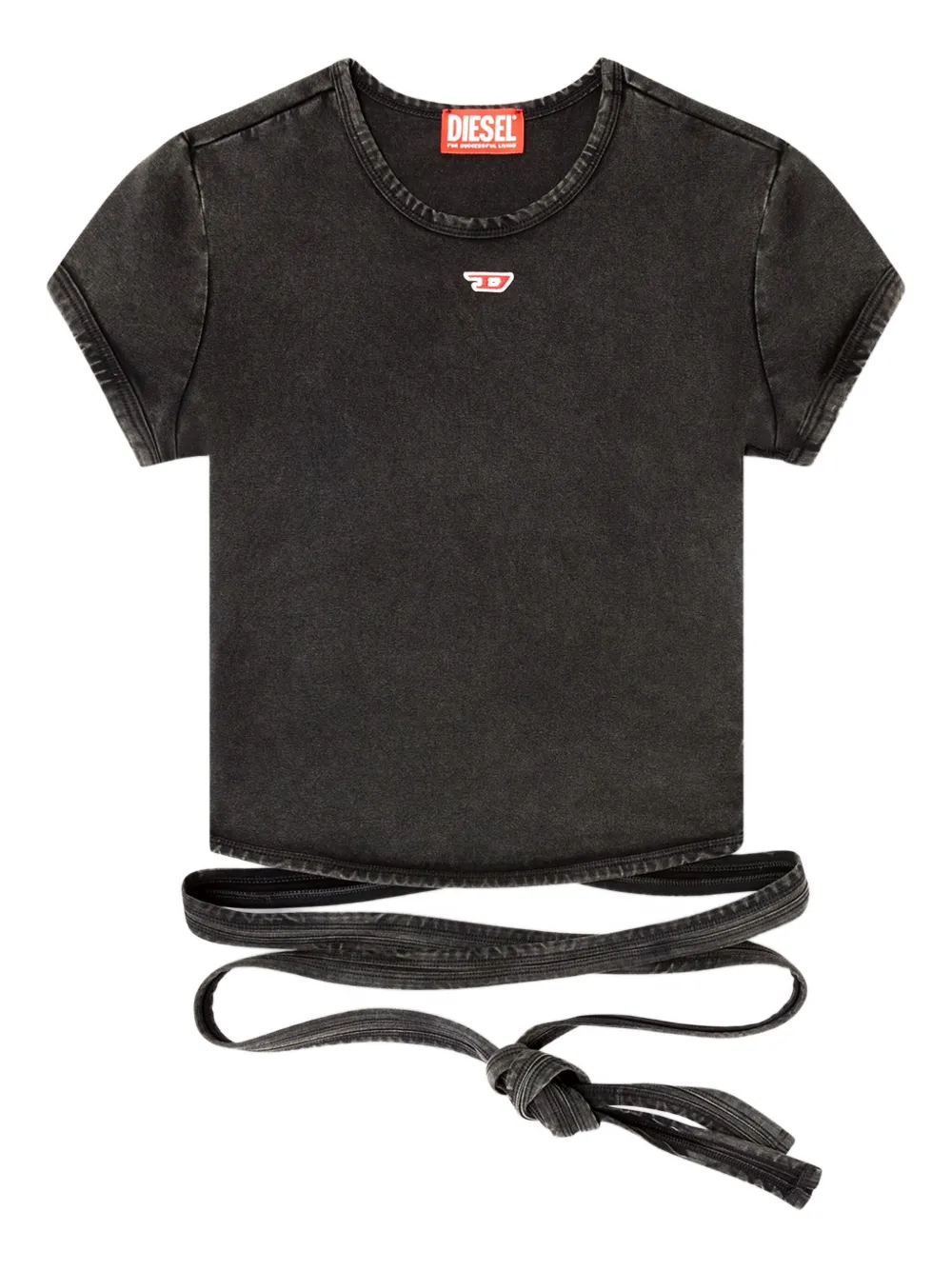Diesel T-Bunny-Tail-R1 T-shirt | Black | Image 1