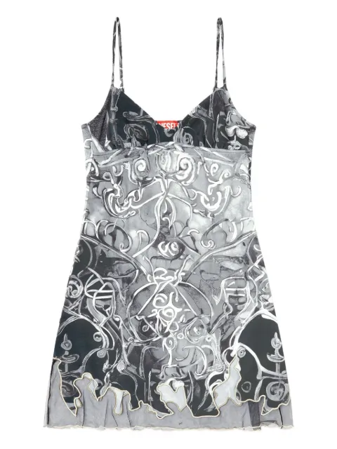 Diesel D-Inlay mini dress