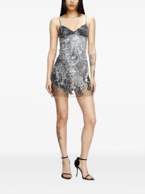 DIESEL>>ディーゼル D-インレイプリント ミニドレス ウィメンズ ミニドレス D-BUXT-Q1｜ディーゼルの通販｜&mall