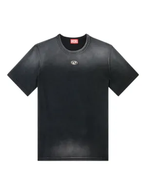 HELIOT EMIL Outline Logo Tシャツ | ブラック | FARFETCH JP