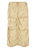 Diesel O-racle draped skirt - Brown