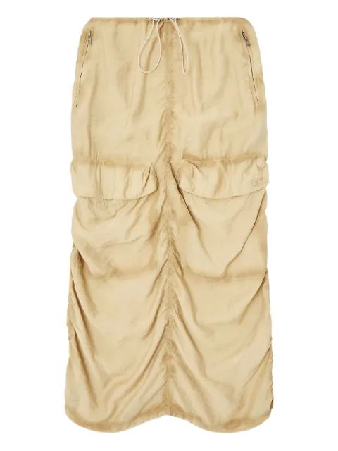 Diesel O-racle draped skirt