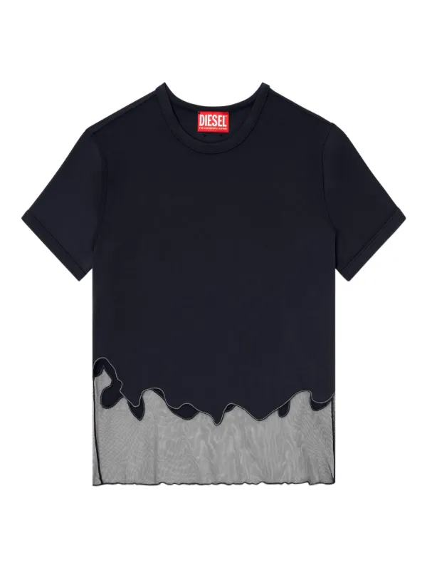 Tシャツ・カットソー DIESEL t-inlay-r1 Diesel T-Inlay-R1 Tシャツ | ブラック | FARFETCH JP