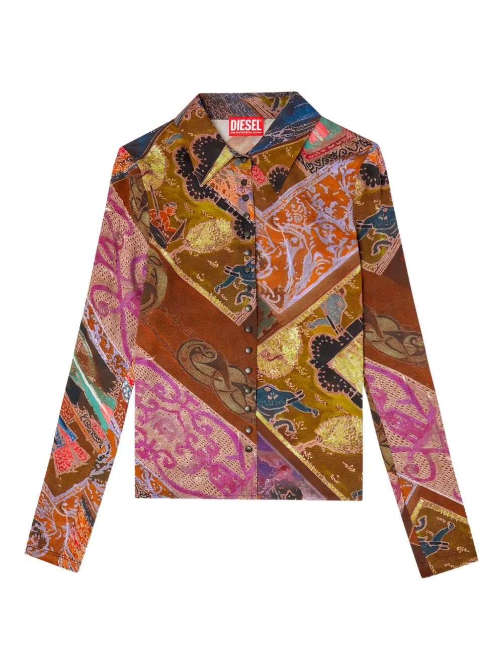 Diesel camisa C-Amelia | marrón | Image 1